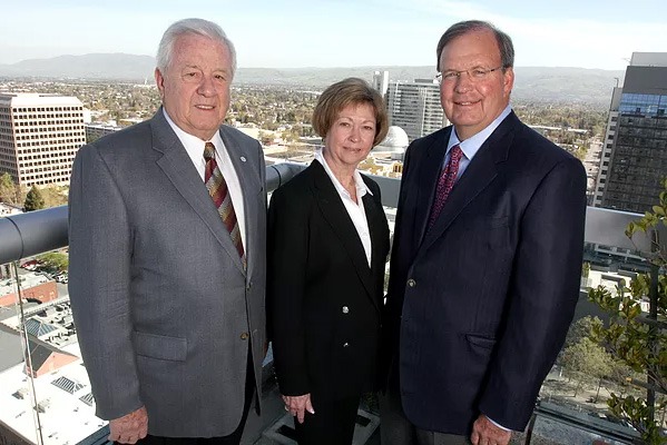 Founders of the Stroke Awareness Foundation Pat Dando, Chuck Toeniskoetter and Chuck Hoffman